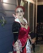 Queen of Hearts Homemade Costume