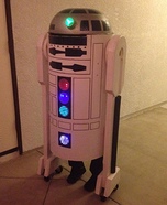 R2D2 Boy's Homemade Costume