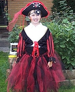 Girl in Pirate Costume