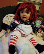 Raggedy Ann Homemade Costume