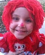 Raggedy Ann Halloween Costume