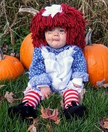 Raggedy Ann Homemade Costume