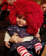Raggedy Ann Homemade Costume