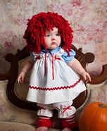 Raggedy Ann Baby Costume