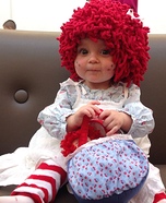 Raggedy Ann Baby Costume