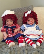Raggedy Ann & Andy Homemade Costume