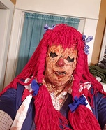 Raggedy Ann Rose from Hell Homemade Costume