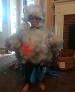 Rain and Lightning Homemade Costume