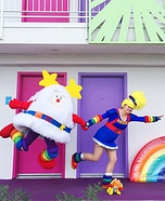 DIY Rainbow Brite and Twink Costumes
