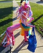 Rainbow Unicorn Homemade Costume