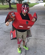 Really Transforming Transformer Homemade Costume