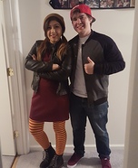 Recess Spinelli and Tj Homemade Costume