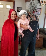 Red Riding Hood Family Homemade Costume