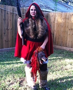Red Riding Hood Wolf Hunter Costume
