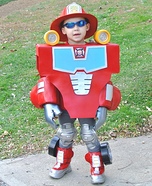 Rescue Bot Heatwave Homemade Costume