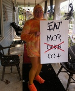 Revenge of the Chicken Homemade Costume