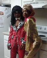 Rick James & Tina Marie Homemade Costume
