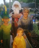 Rise of the Guardians Family Homemade Costume