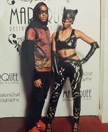 Robin and Catwoman Homemade Costume