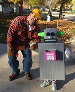 Robot and her Builder Homemade Costume