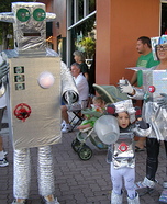 Robot Family Homemade Costume