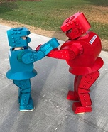 Rock 'Em Sock 'Em Robots Homemade Costume