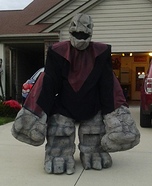 Rock Monster Homemade Costume