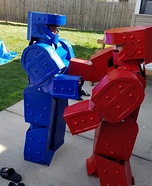 Rock'em Sock'em Robots Homemade Costume