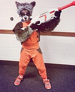 Gaurdians of the Galaxy Rocket Costume