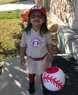 Rockford Peach Homemade Costume