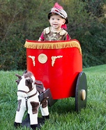 Roman Soldier Baby Homemade Costume