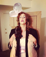 Rose and Jack on the Door Homemade Costume