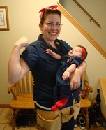 Rosie the Riveter and mini Rosie the Riveter Costume