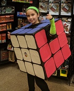 Rubik's Cube Homemade Costume