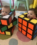 Rubiks Cubes Homemade Costume