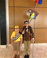 Russell and Mr.Fredrickson from Up Homemade Costume
