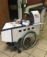 Rylee The Astronaut Homemade Costume