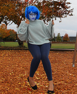 Sadness from Inside Out Homemade Costume