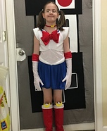 Sailor Moon Homemade Costume