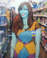 Sally from Nightmare Before Christmas Homemade Costume