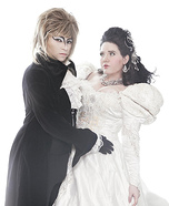 Sarah and Jareth from Labyrinth Homemade Costume