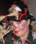 Homemade Scarecrow Costume for Women