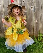 Scarecrow Princess Homemade Costume