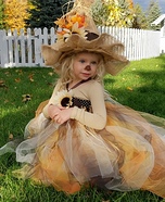 Scarecrow Princess Homemade Costume
