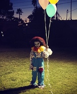Scary Clown Homemade Costume