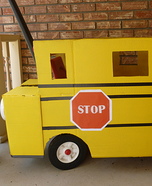 School Bus Homemade Costume