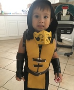 Scorpion from Mortal Kombat Homemade Costume