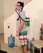Homemade Scuba Keg Costume