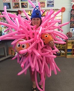 Homemade Sea Anemone Costume