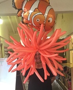 Sea Anemone Homemade Costume